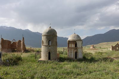 Kirgisischer Friedhof