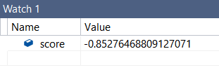 Mimikatz was scored -0.85276 Mimikatz was scored -0.85276