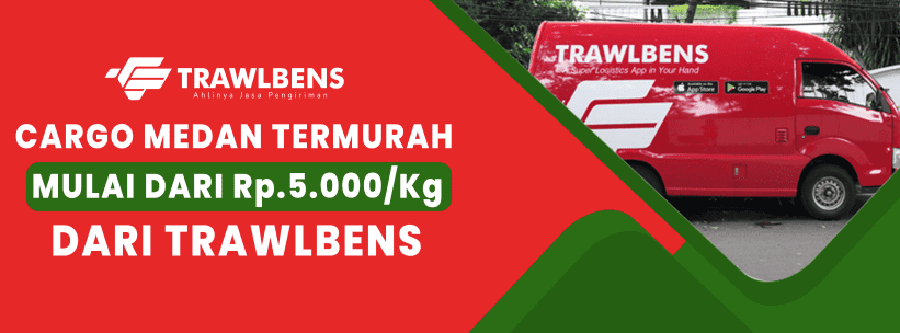 Cargo Medan Murah Rp5.000/Kg untuk 51 Kg–100 Kg
