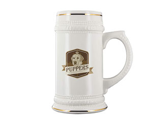 Puppers Beer Stein