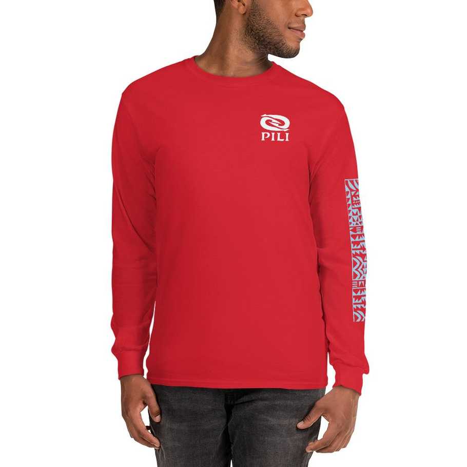 men-s-long-sleeve-shirt - Red / S