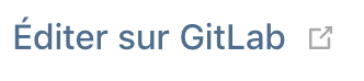 Éditer sur GitLab