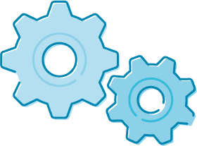 Two cogs