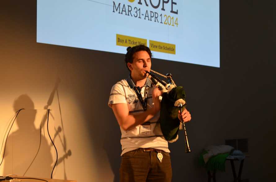 Bagpipes lightning talk
