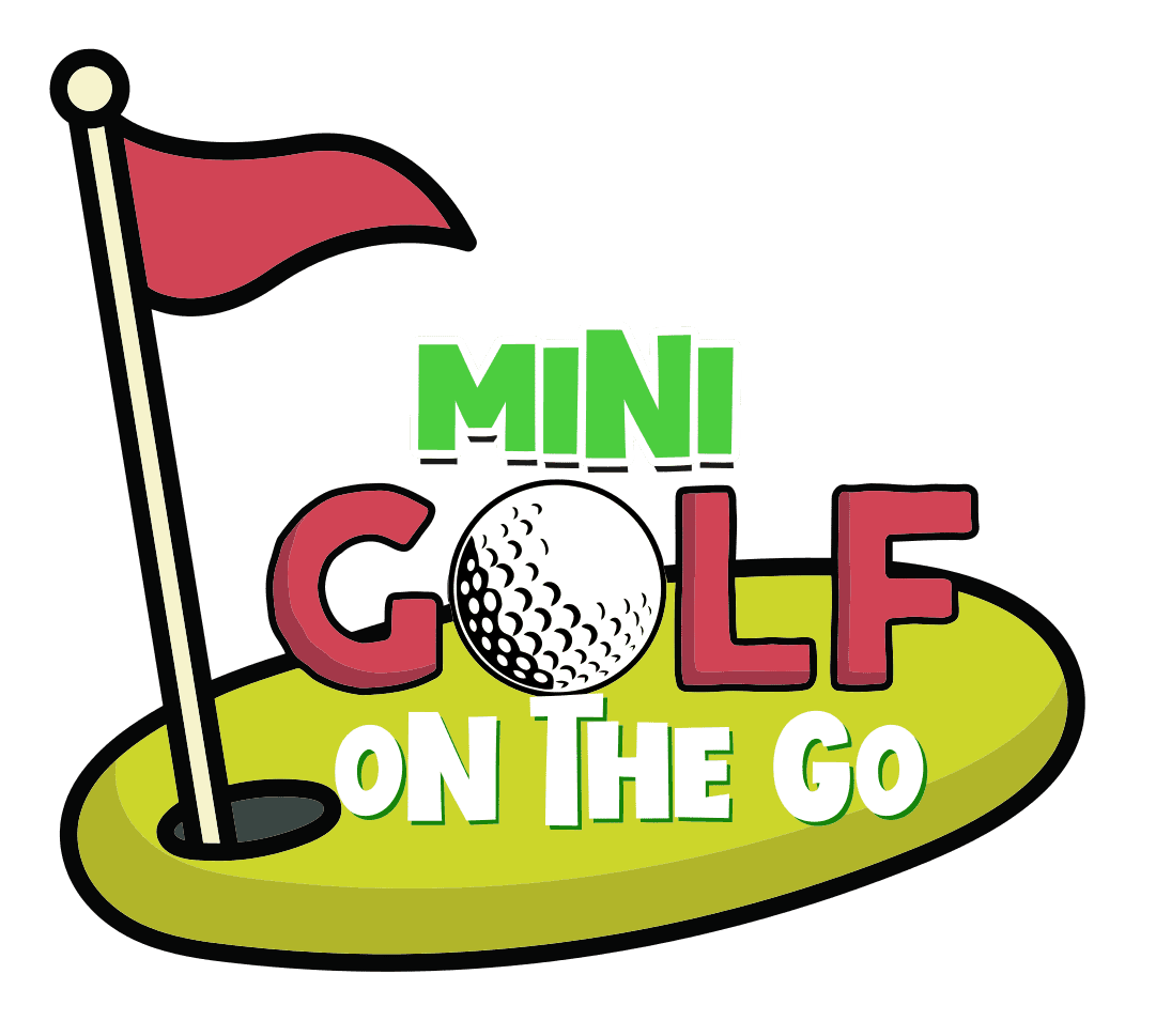Mini Golf On The Go logo.