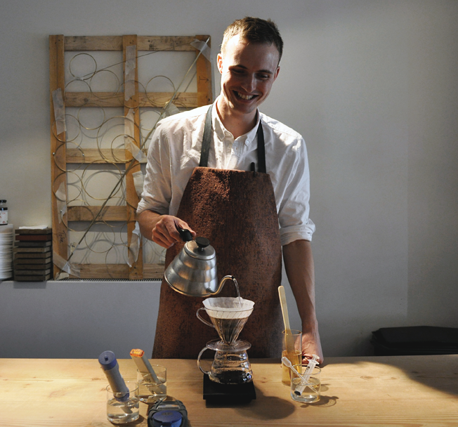 Prolog kaffebar bruger Billy Regnskabsprogram