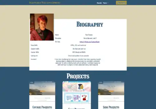 smaller Projects or collabrative projects