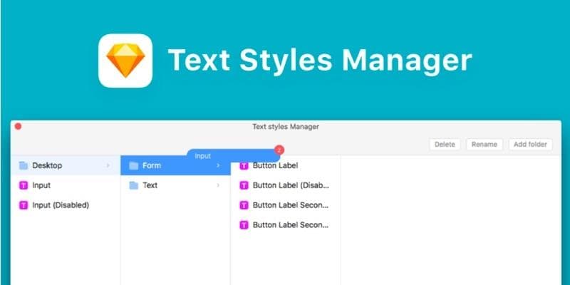 Text Styles Manager