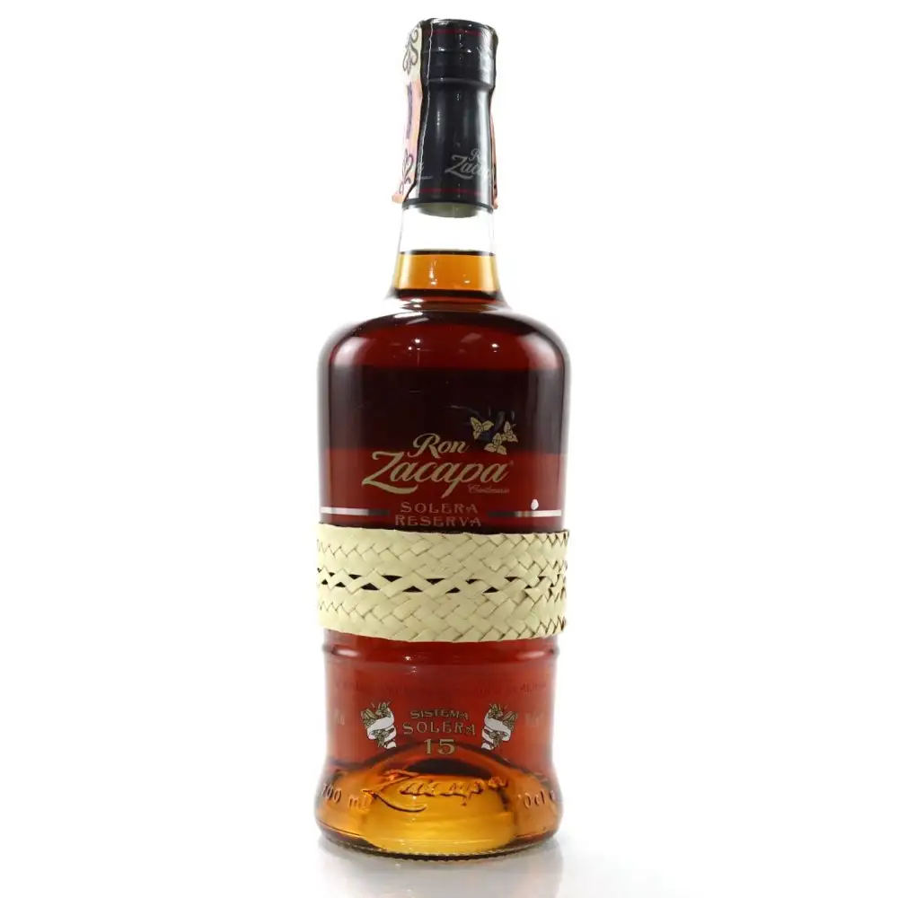 Image of the front of the bottle of the rum Ron Zacapa Solera Centenario 15