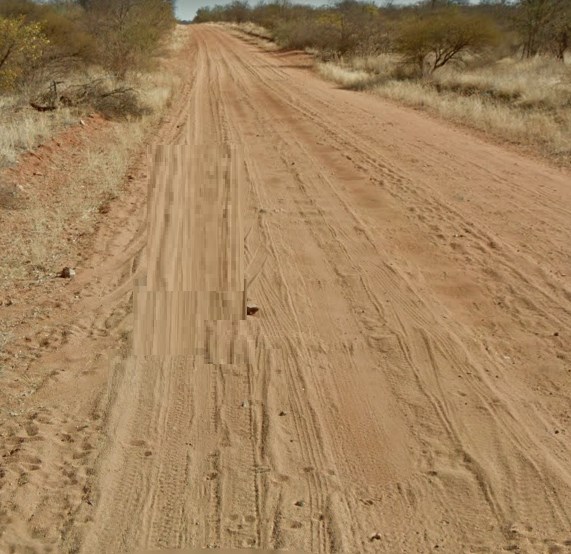 Tuli game reserve ruts