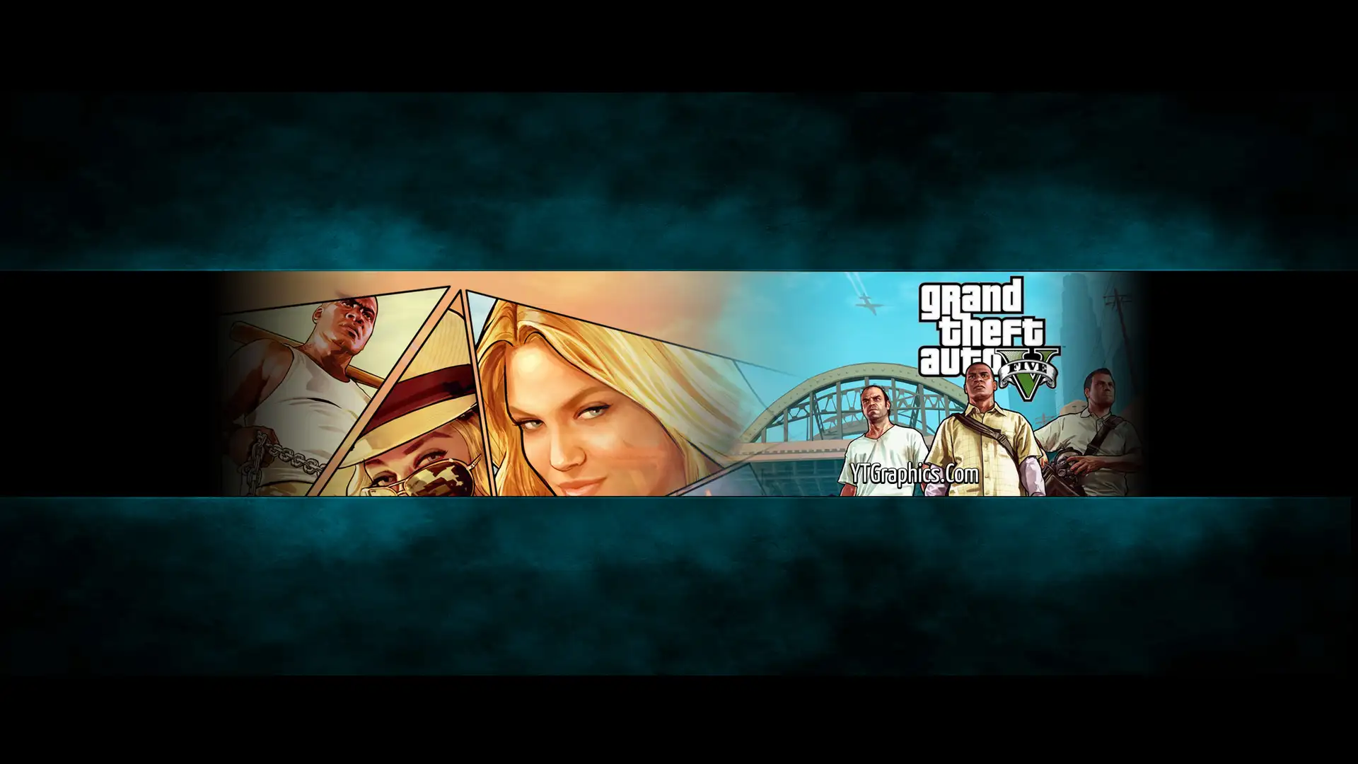 Grand Theft Auto 5 (GTA 5) YouTube Banner