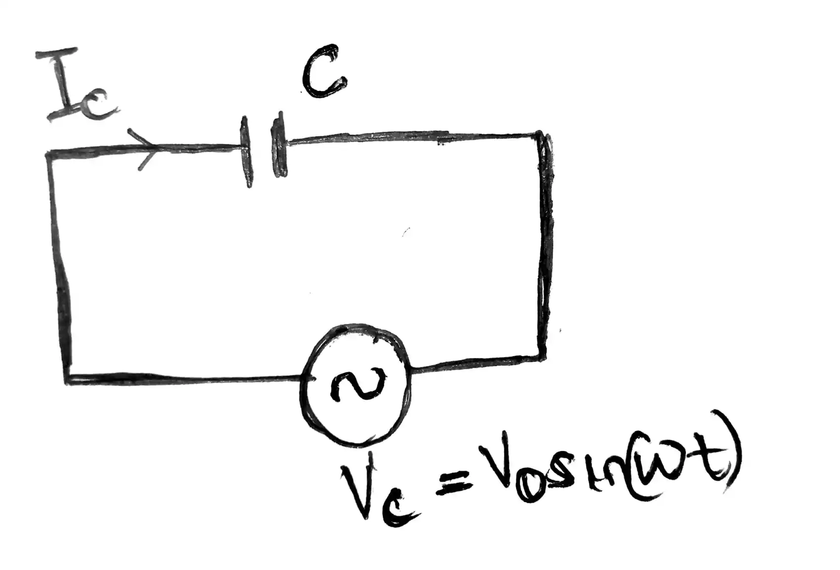 Verify that the conduction current in the wire equals the displacement current