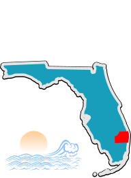 Palm Beach County DUI Program location map