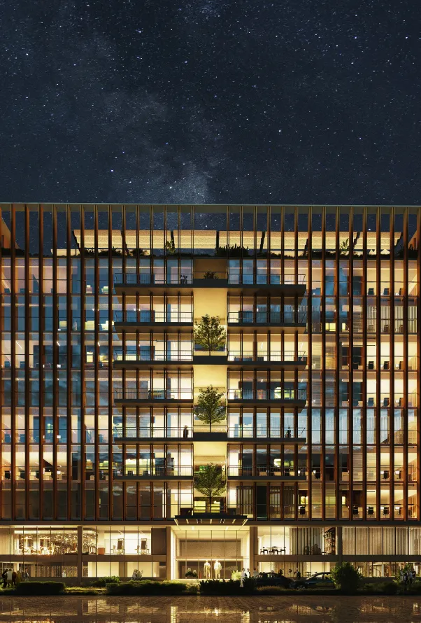 Y Residences - Exterior Night View