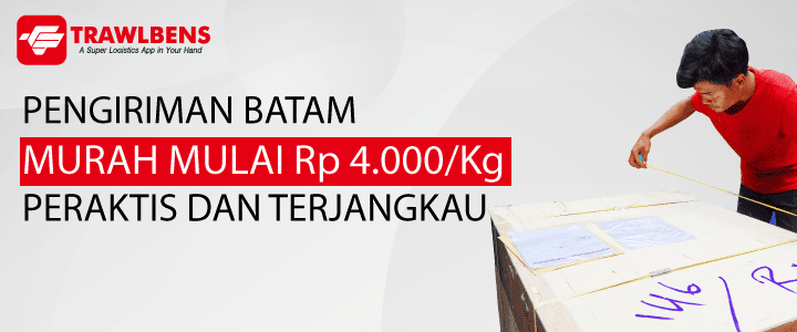 Pengiriman dari Jabodetabek ke Batam Mulai Rp.4.000/Kg