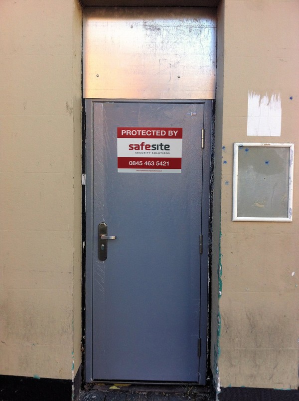 Steel security door B