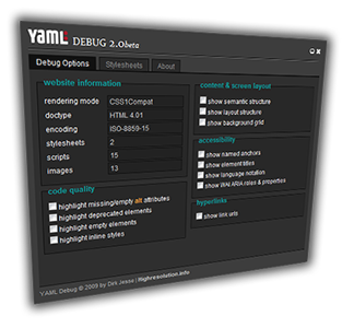 YAML debug