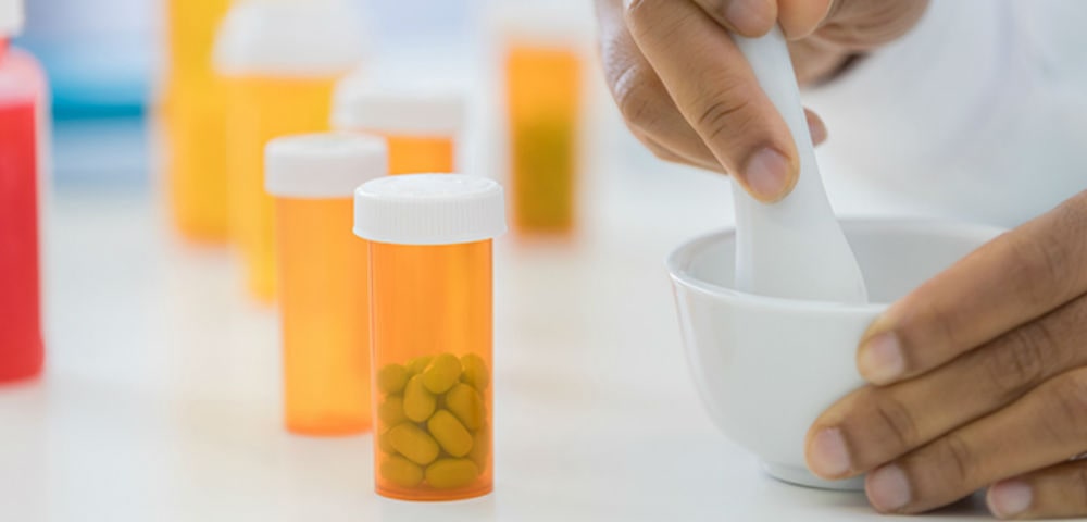 Pharmacist Compounding Medicine