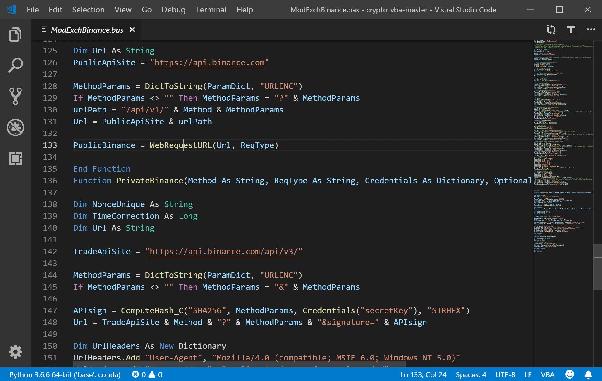 how to use visual studio code for vba