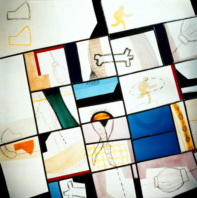 <p>Glasmalerei – Bleiverglasung<br />
Romont | Förderpreis 1996</p>
