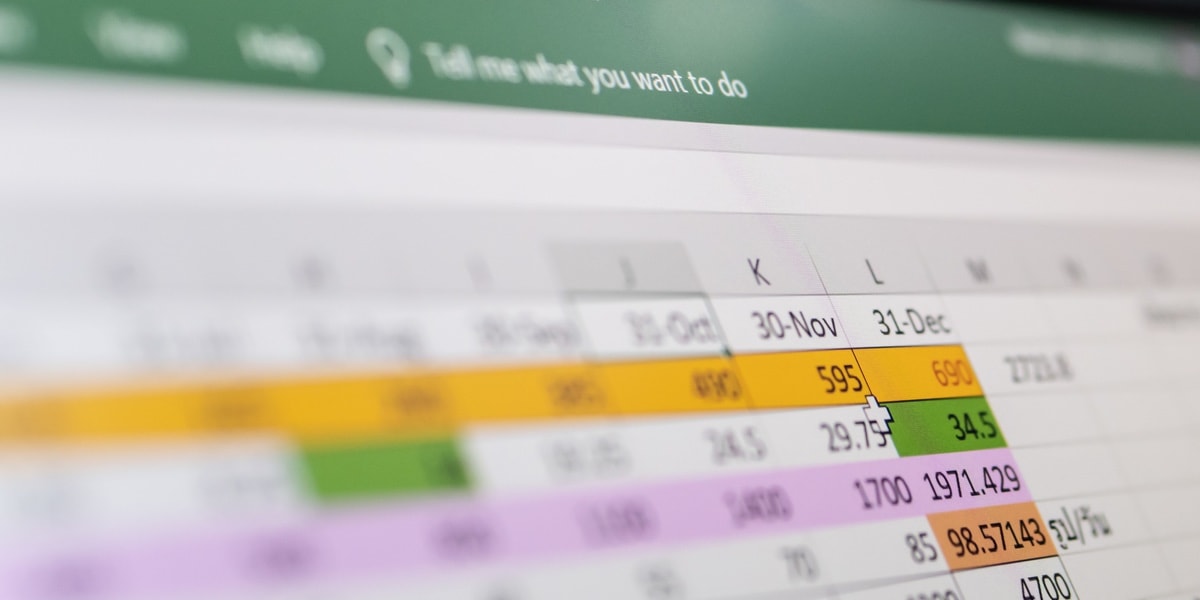 10 Excel Formulas Every Data Analyst Should Know A sample of data from an Excel spreadsheet