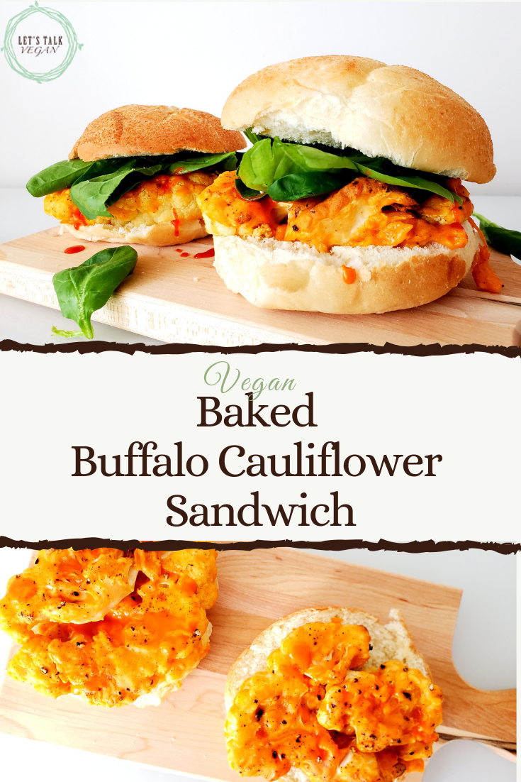 Buffalo Cauliflower sandwich