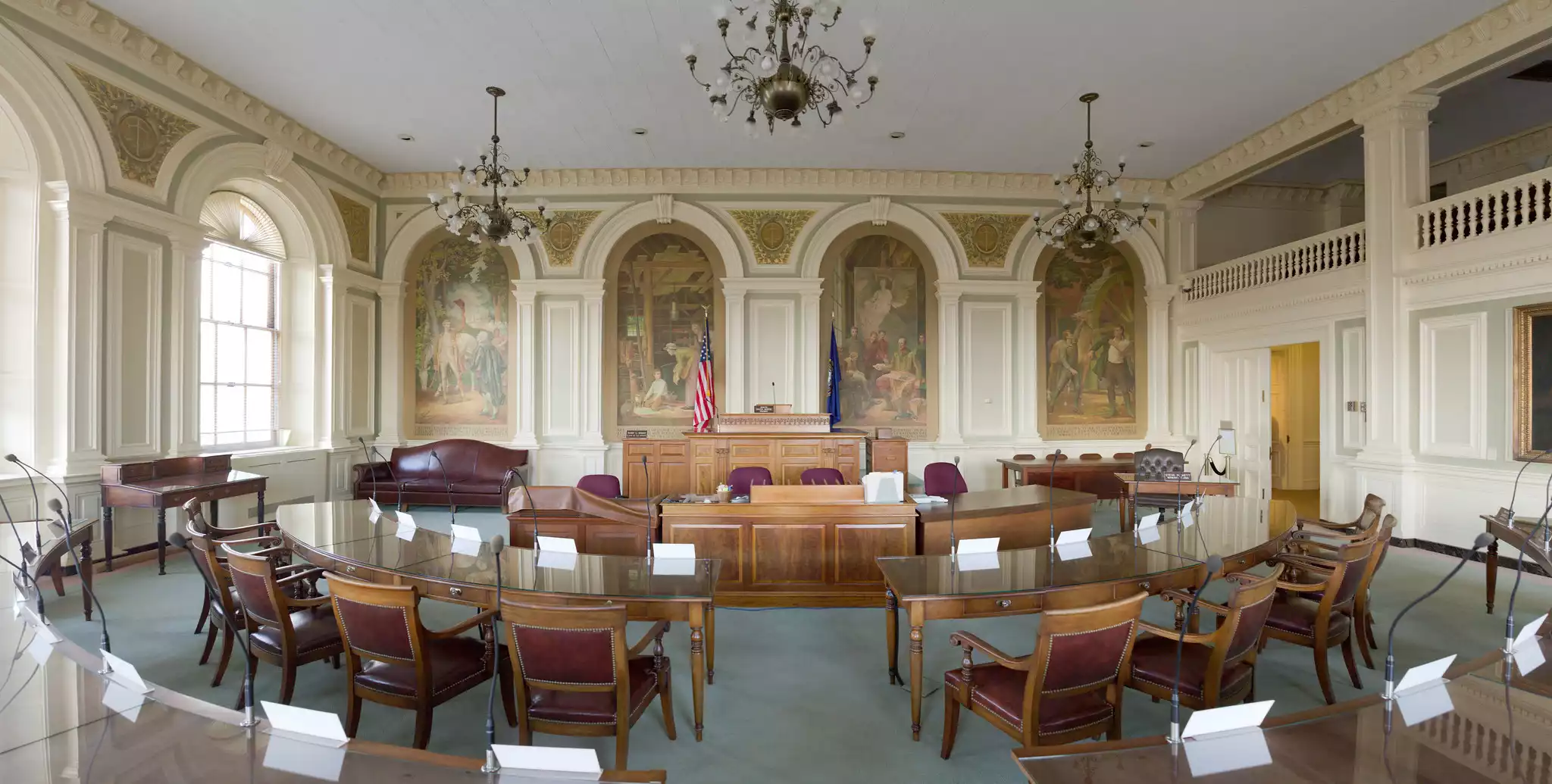 New Hampshire State Senate Chamber