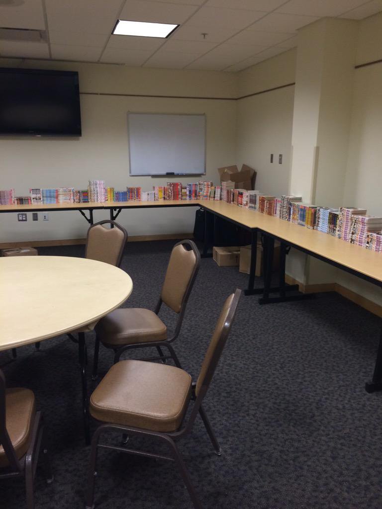 The Animarathon XIII Manga Library.