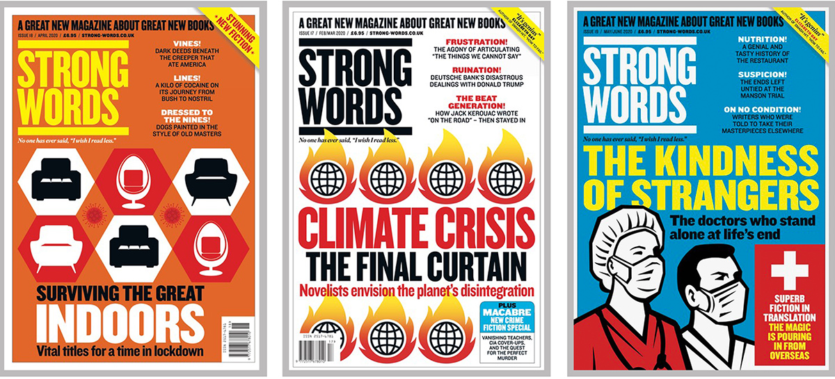 example covers of strong words magazine