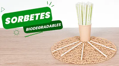 Estos sorbetes biodegradables para bebidas son productos reciclables hechos a base papel. Cotiza tus cañitas y popotes compostables, reciclables y ecológicos.