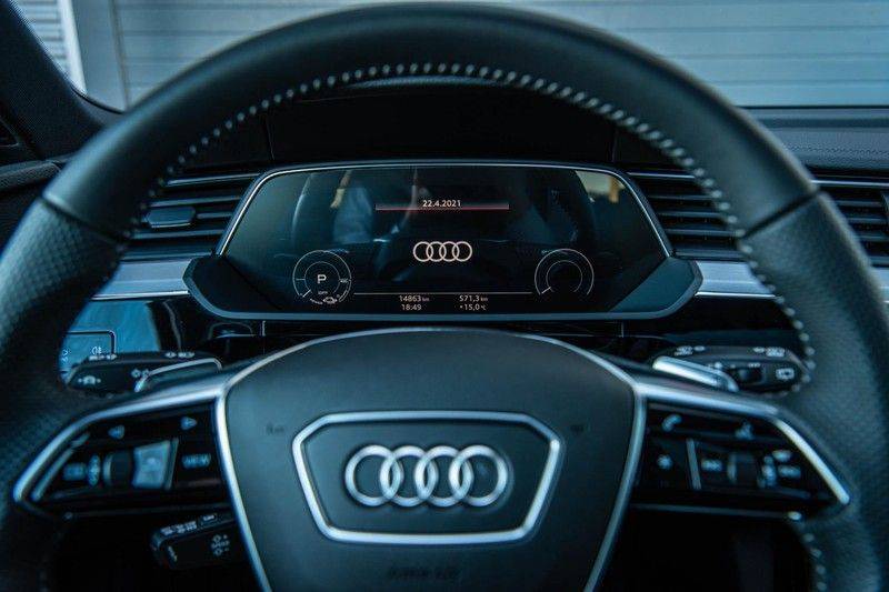 Audi e-tron 55 Quattro Advanced Exterieur, 408 PK, 4% bijtelling, Head/Up display, Pano/Dak, Night/Vision, S-line interieur, 15DKM afbeelding 16