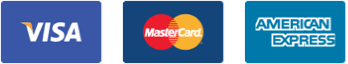 クレジットカードの対応ブランドはVISA, Master, AMEXです。