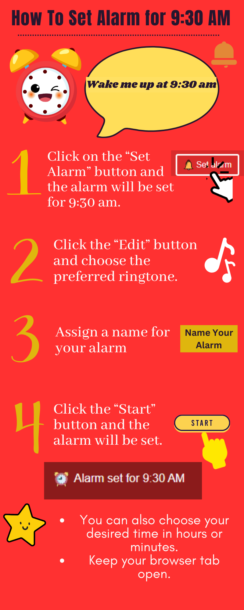 Set Your Alarm for 930 AM with Our Digital Alarm Tool