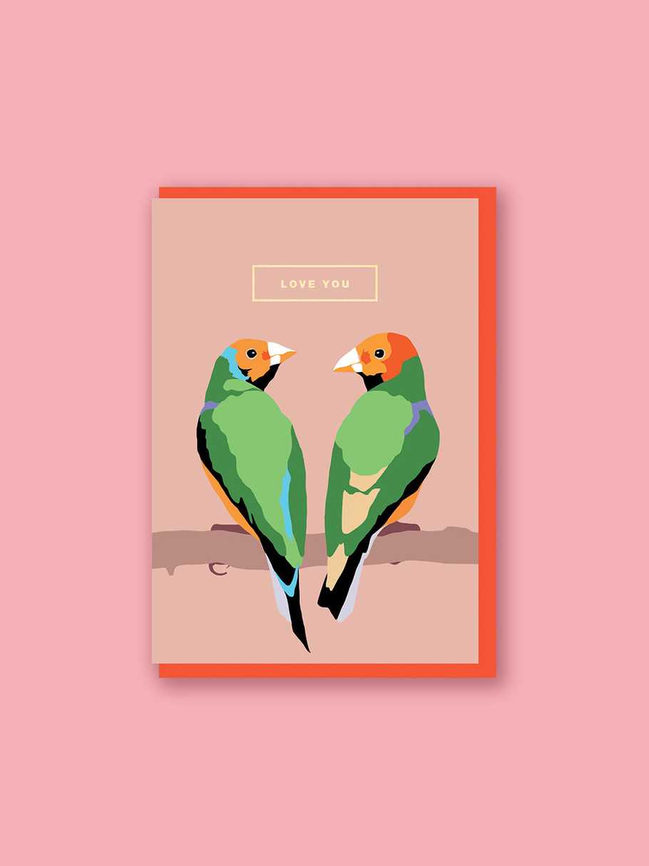 lovebirds-love-you-card