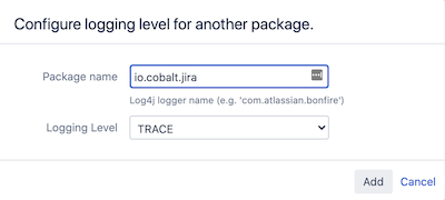 Configure login level in Jira Server