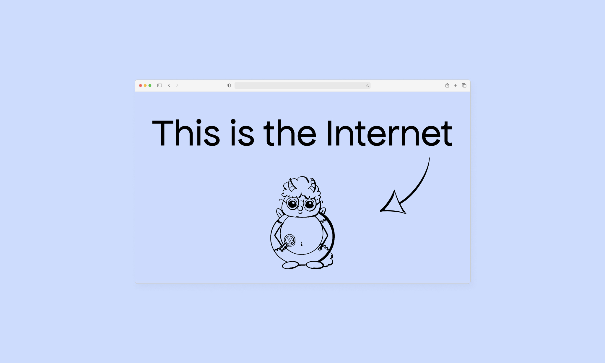 A website about the Internet