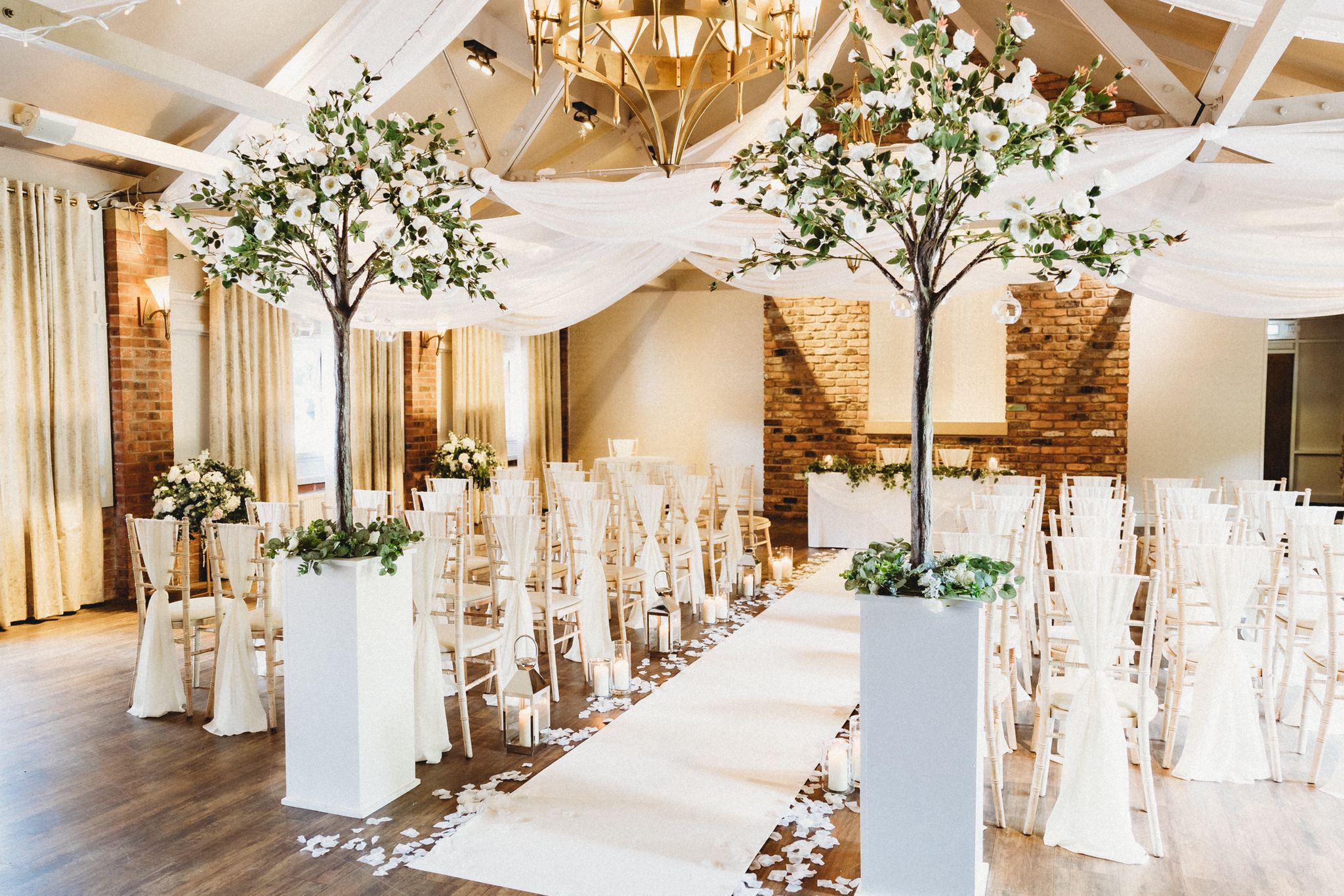 beautiful aisle for bride to walk down; wedding ceremony