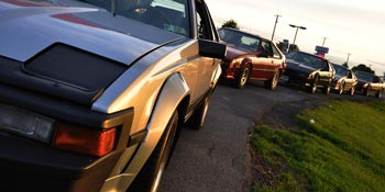 supras lined up