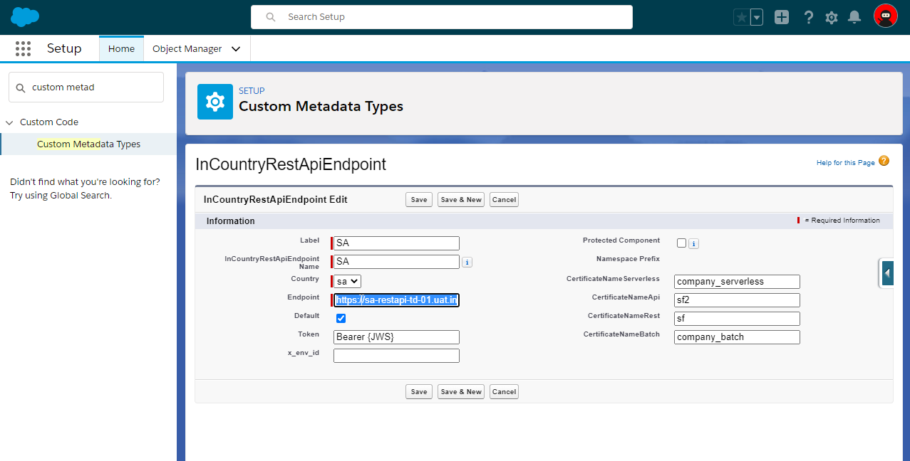 Managing REST endpoints InCountry Docs