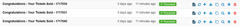 emails processed automatically