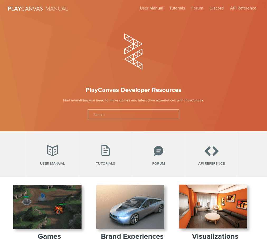 playcanvas.com developer docs