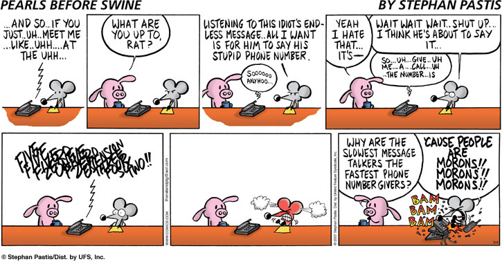 Pearls Before Swine Voicemail