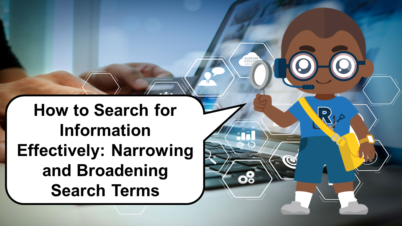 How to Search for Information Effectively