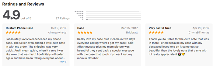 FlashMyCase Ratings and Reviews