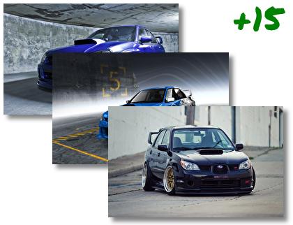 Subaru Impreza theme pack