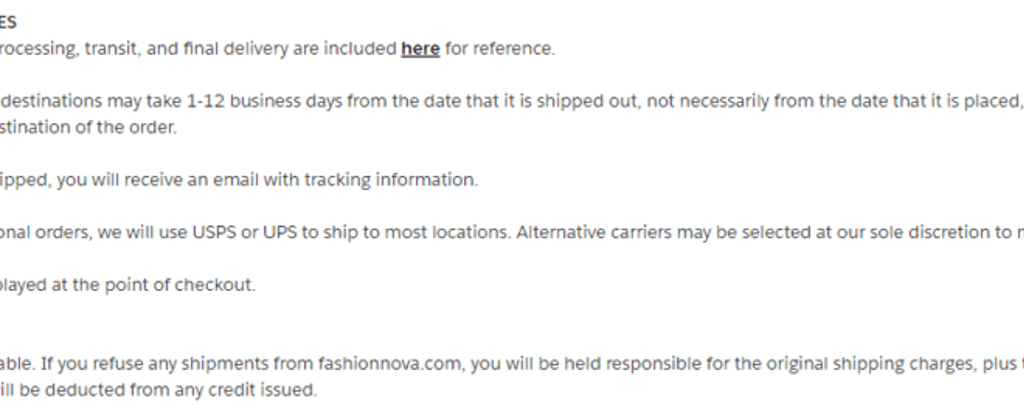 How Long Does It Take For Fashion Nova To Ship?