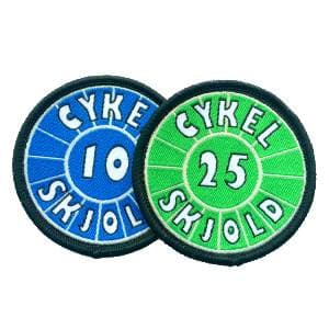 Cykelskjold spejdermærke