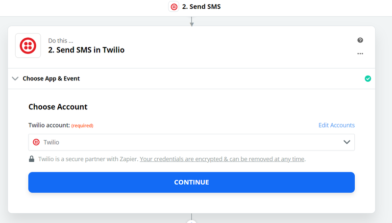 twilio-zapier-sign-in