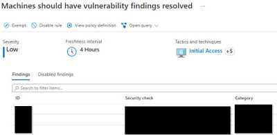 Vulnerability Scanning in Microsoft Defender For Server | Joe Ho Blog