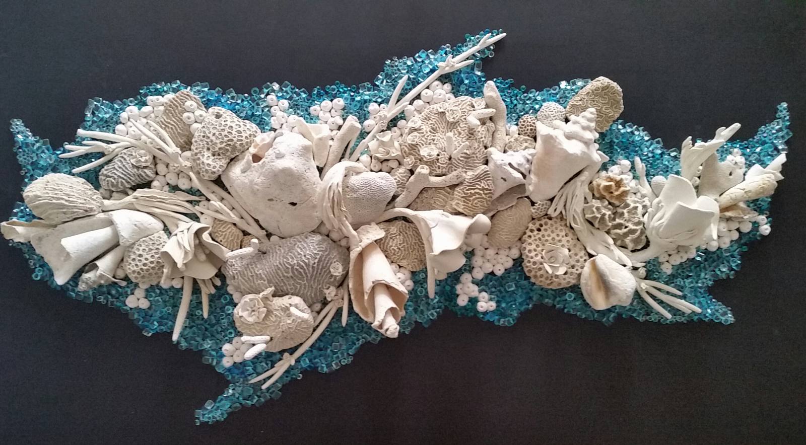 Ghosts of the Seas, ceramic and mixed media installation